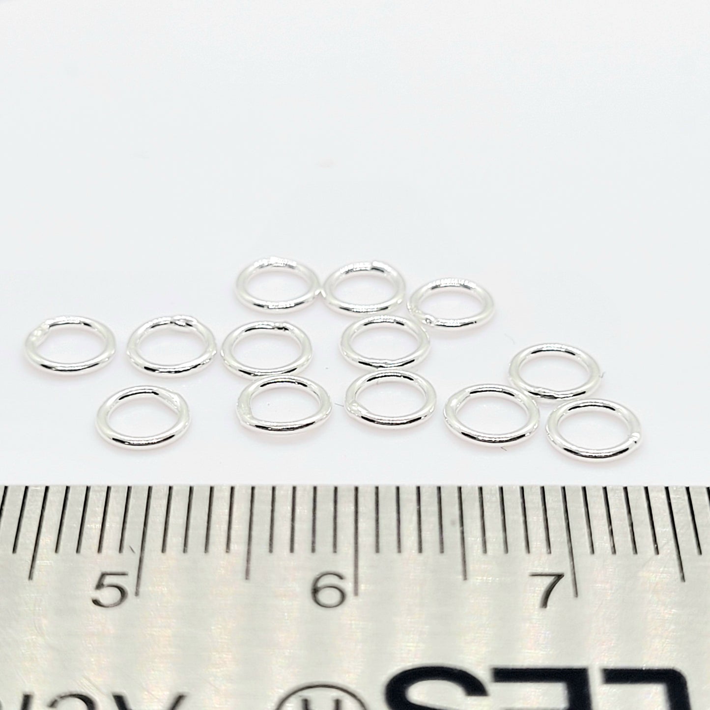 5 mm x .7 mm .925 Sterling Silver CLOSED Jump Ring