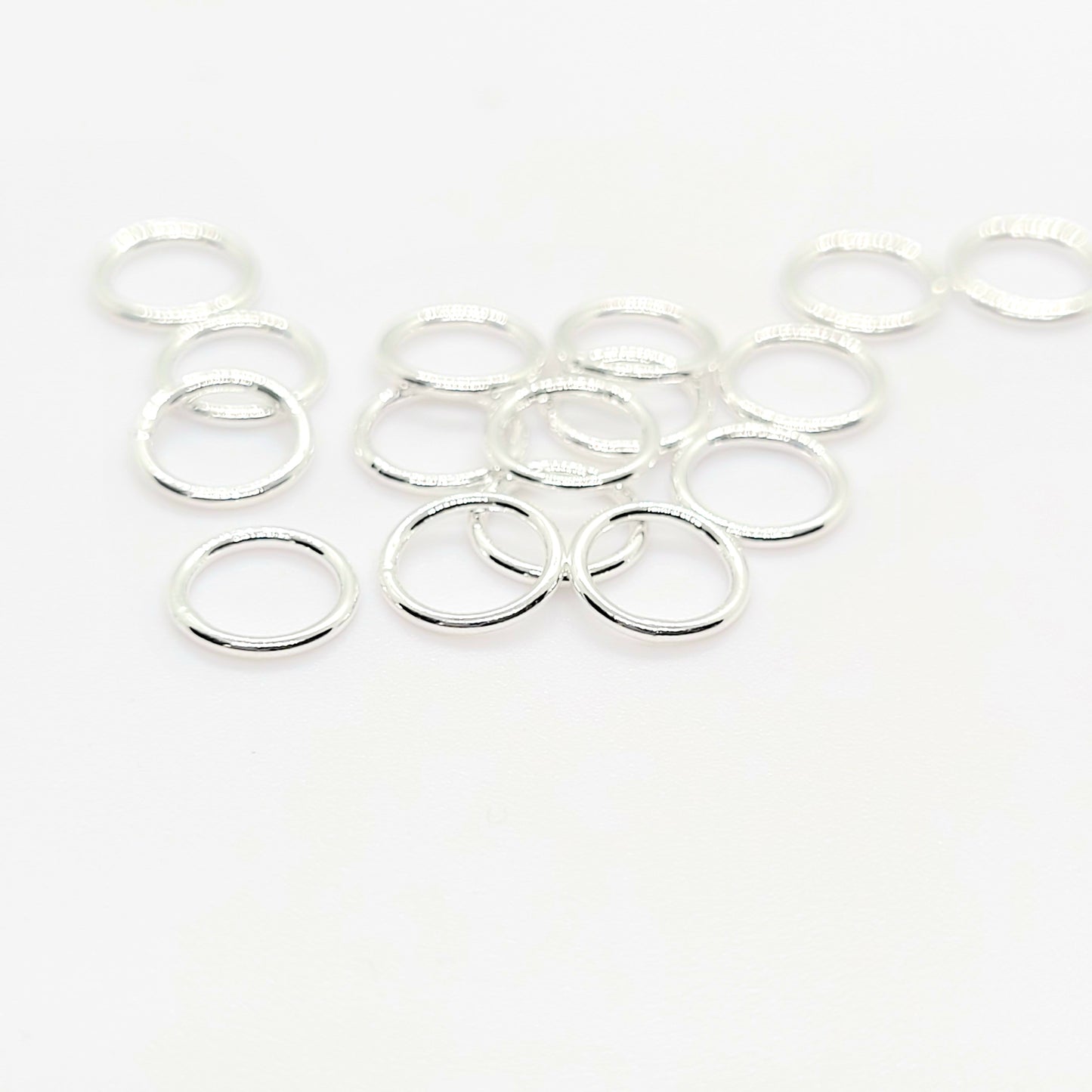 7 mm x .7 mm .925 Sterling Silver CLOSED Jump Ring