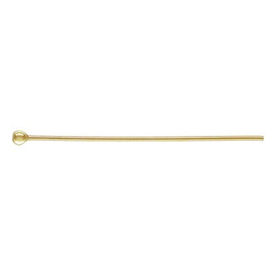 14K Gold Filled Ball Pin 24 Gauge