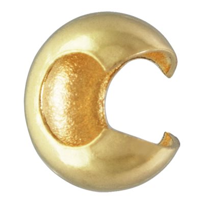 14k Gold Filled Crimp Cover