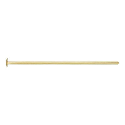 14K Gold Filled Head Pin 24 gauge