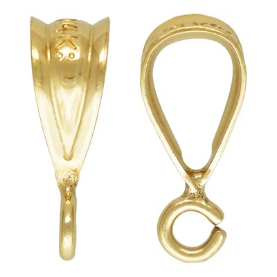 14K Gold Filled Open Bail