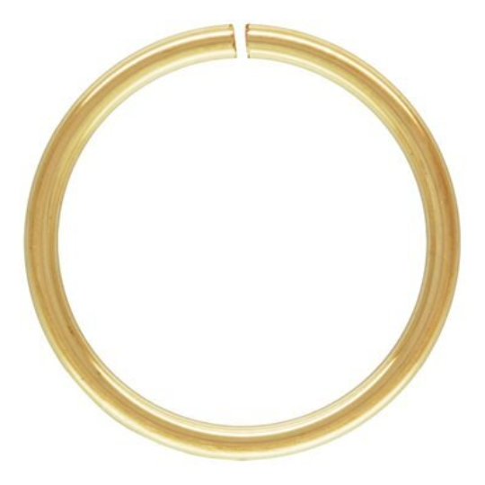 4 mm 22 Ga Open 14K Gold Filled Jump Ring