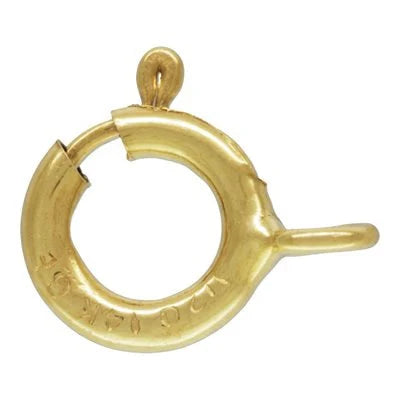 5 mm Closed 14K Gold Filled Spring Ring