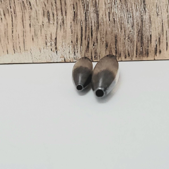 .925 Sterling Silver Navajo Torpedo Bead