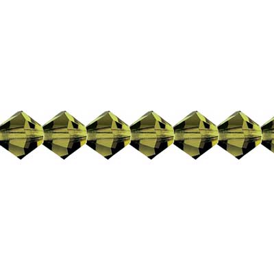 5 mm Bicone Preciosa Czech Crystal - as low as $0.10 each