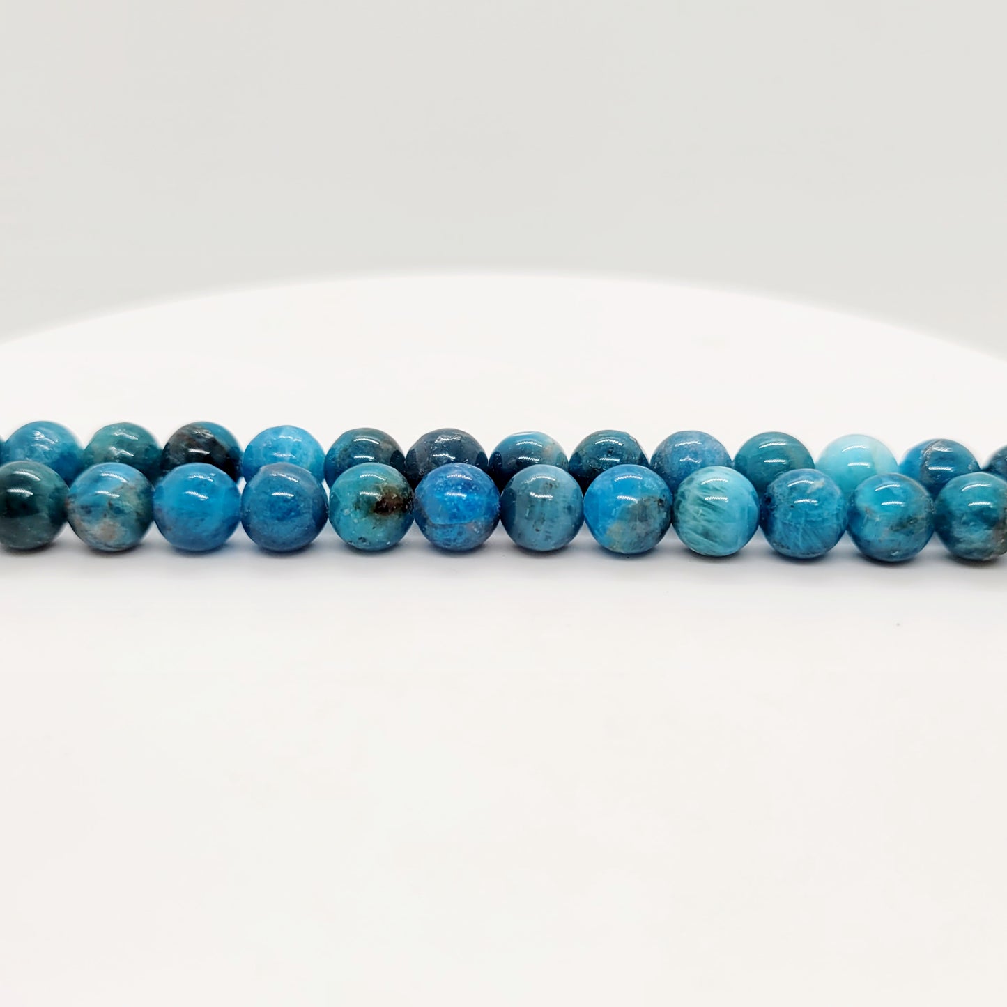 Blue Apatite 6-6.5 mm