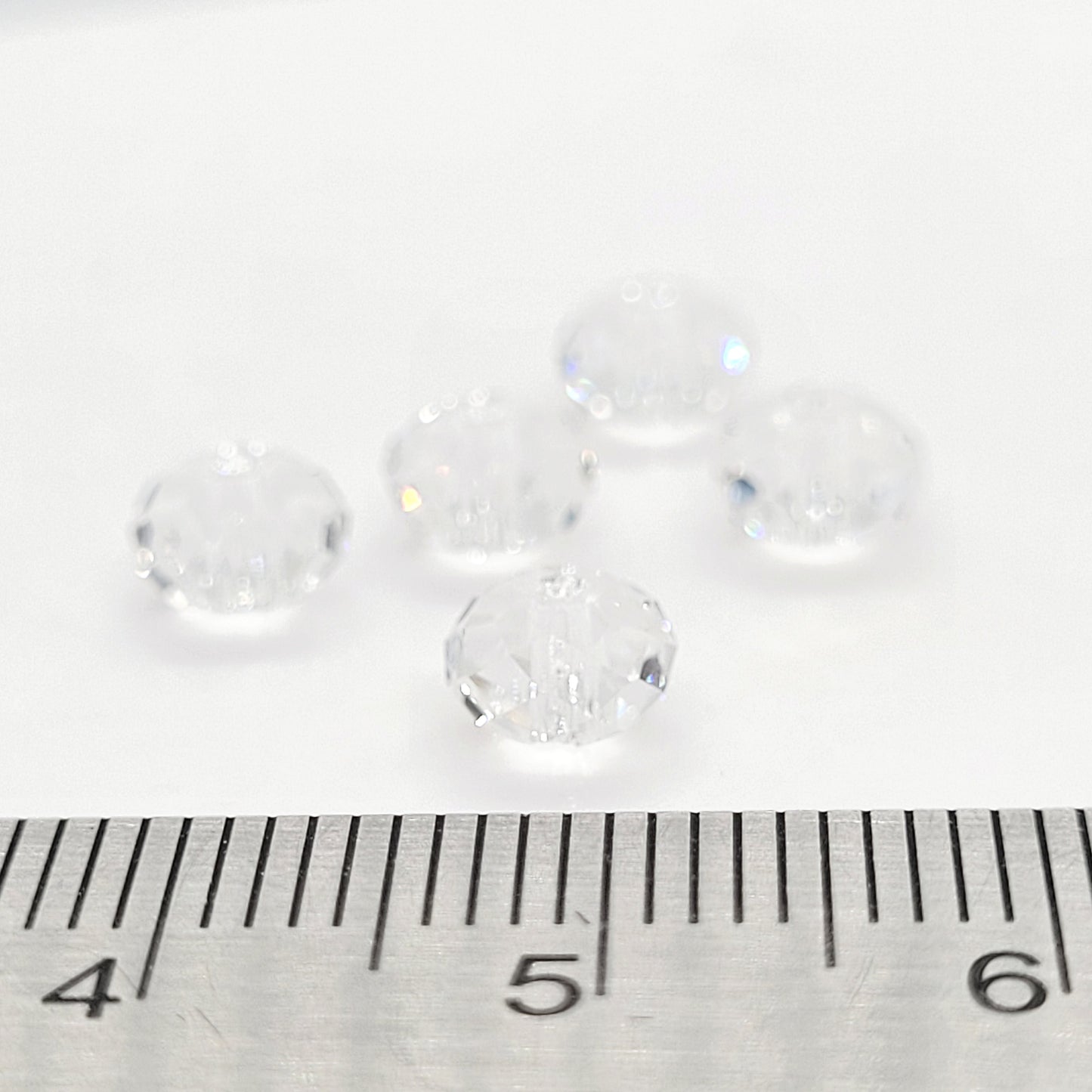 Preciosa Czech Bellatrix / Rondelle Crystal 6 mm