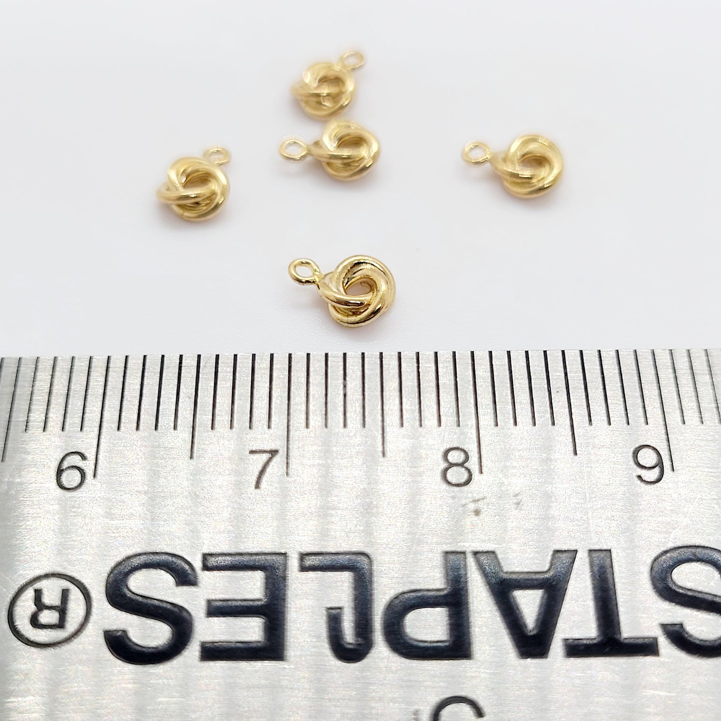 14K Gold Filled Knot Charm