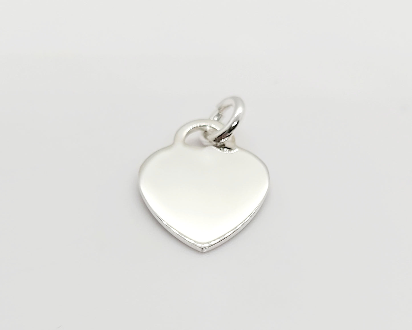 .925 Sterling Silver Heart Pendant