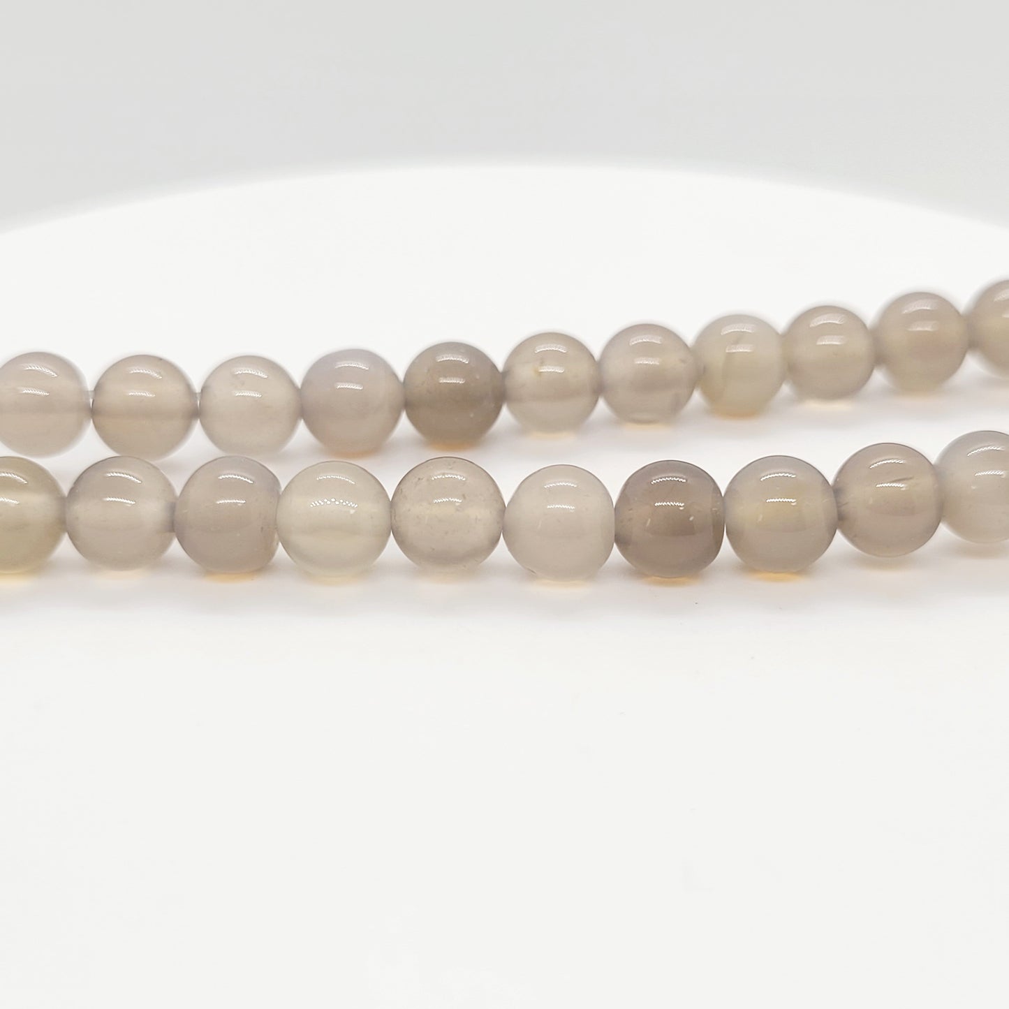 Agate - Grey Botswana 5 mm