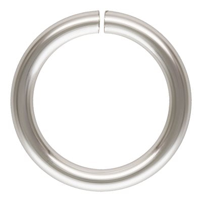 6 mm Open 18 Ga .925 Sterling Silver Jump Ring