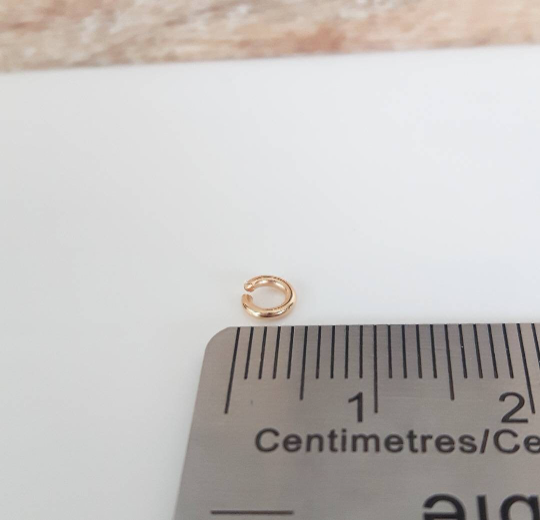 4 mm 18 Ga 14K Gold Filled Open Jump Ring