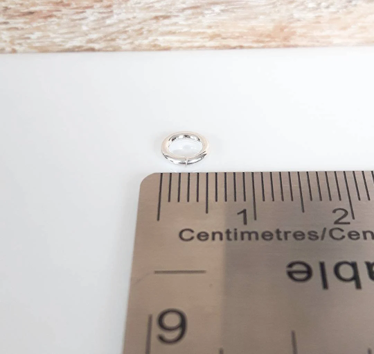5 mm 20 Ga .925 Sterling Silver Open Jump Ring / 20 Pieces