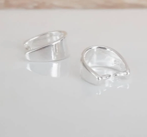 .925 Sterling Silver Pinch Bail