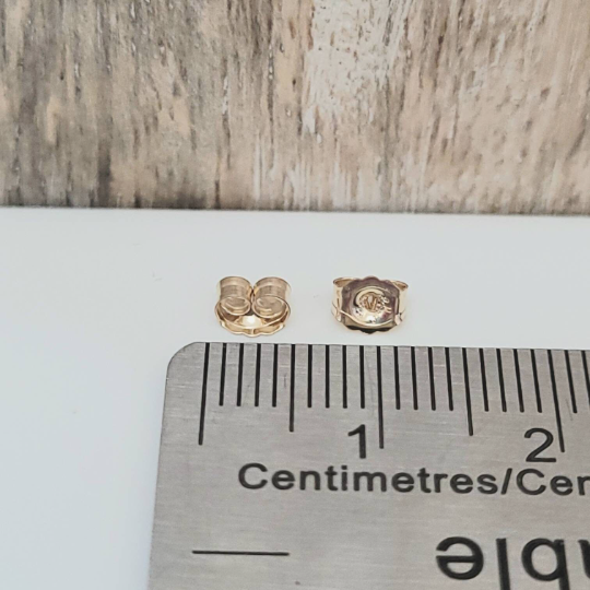 14K Gold Filled Butterfly Earring Backer