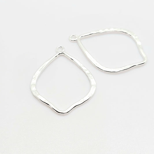 .925 Sterling Silver Earring / Pendant Connector