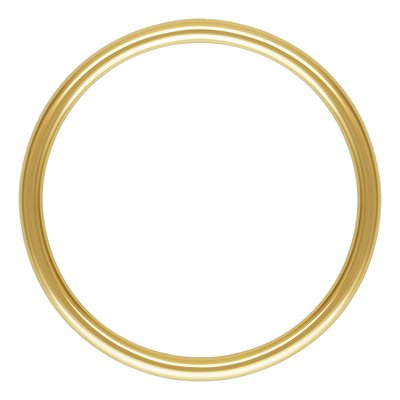 15 mm 18 Gauge 14K Gold Filled CLOSED Jump Ring / Connector