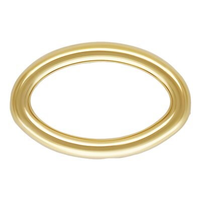 10 Pieces 5.3 mm CLOSED 14K Gold Filled Oval Jump Ring