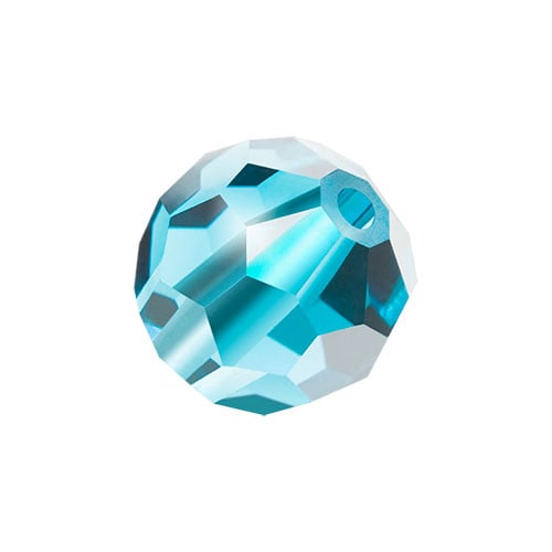 6 mm Round Faceted Preciosa Czech Crystal - as low as $0.25 ea