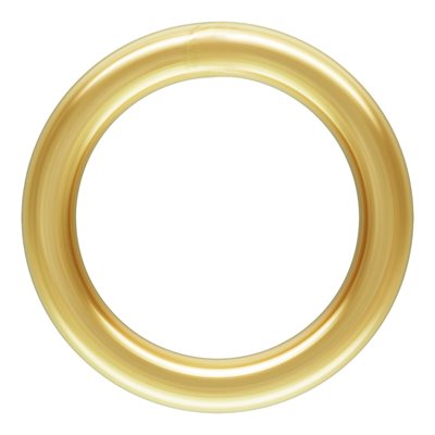 10 mm 18 Ga 14K Gold Filled CLOSED Jump Ring