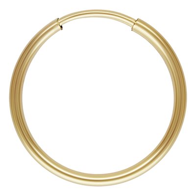 NEW 1 Pair 17 mm 14K Gold Filled Endless Hoops