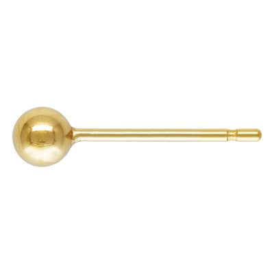 3 mm 14K Gold Filled Ball Stud Earrings