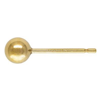 4 mm 14K Gold Filled Ball Stud Earrings