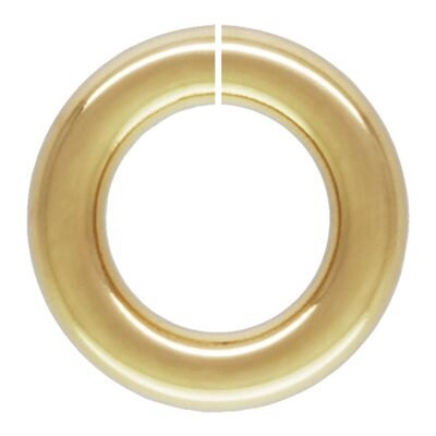 10 Pieces 4 mm 18 Gauge 14K Gold Filled Open Jump Ring