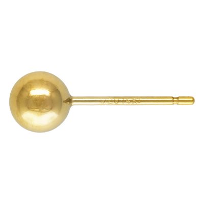 5 mm 14K Gold Filled Ball Stud Earrings