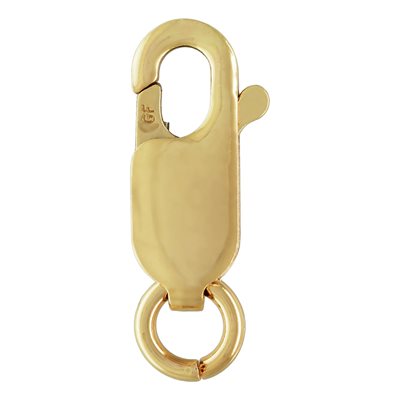 14K Gold Filled Lobster Clasp 2 Pieces 8 mm