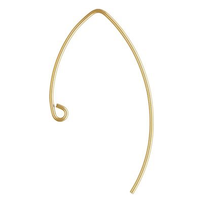 1 Pair 14K Gold Filled V Ear Wires