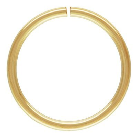 150 Pieces 3.5 mm 22 Ga 14K Gold Filled Open Jump Ring