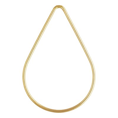 14K Gold Filled Teardrop Connector