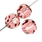 6 mm Round Faceted Preciosa Czech Crystal - as low as $0.25 ea