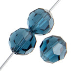 6 mm Round Faceted Preciosa Czech Crystal - as low as $0.25 ea