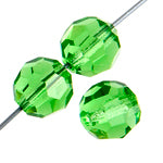 6 mm Round Faceted Preciosa Czech Crystal - as low as $0.25 ea