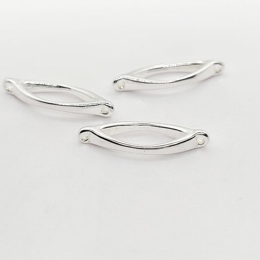 .925 Sterling Silver Connector