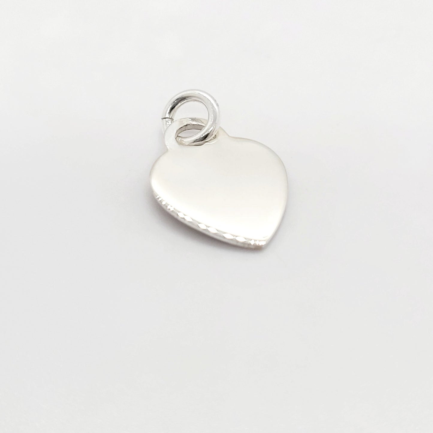 .925 Sterling Silver Heart Pendant