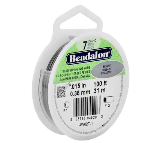 Beadalon - 7 Strands / .015" / 3 Feet