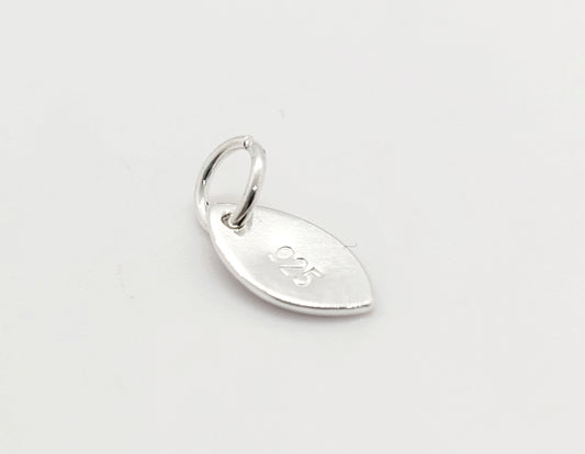 Quality Tag .925 Sterling Silver - Petite 8 mm
