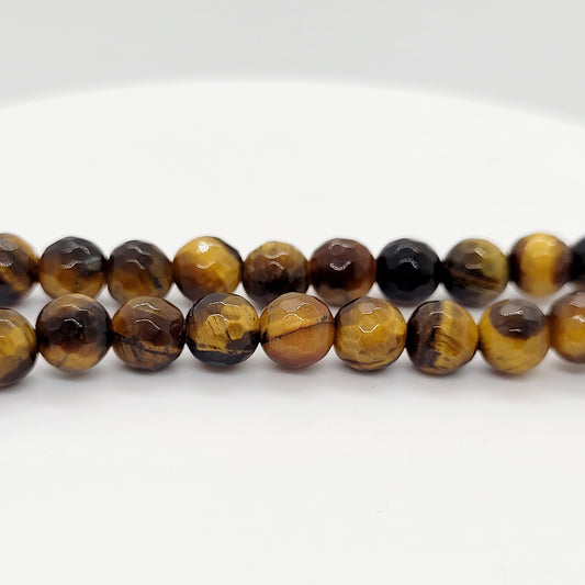 Tiger Eye (Faceted) 6 mm