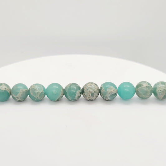 Jasper - Serpentine (Natural) 8 mm