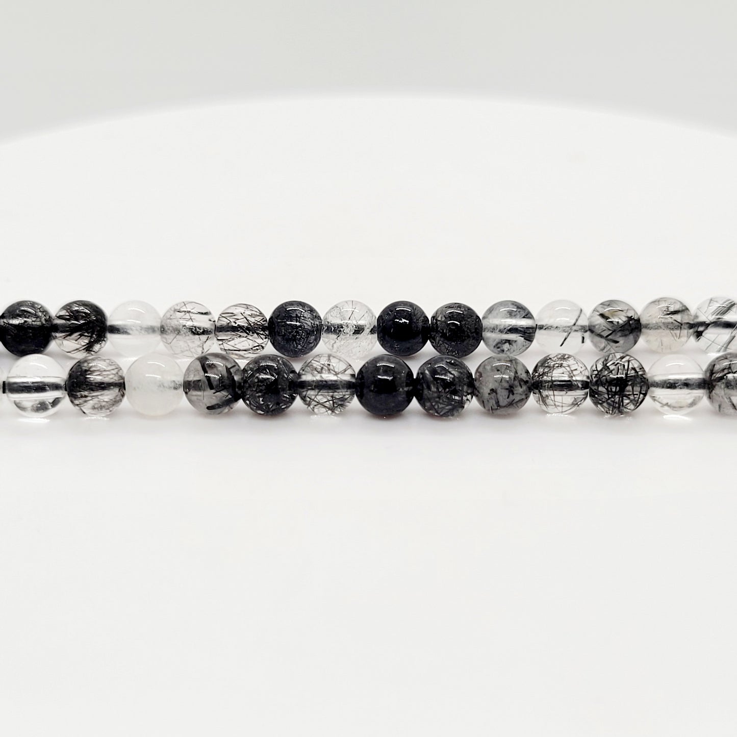 Quartz - Black Rutilated 4-4.5 mm