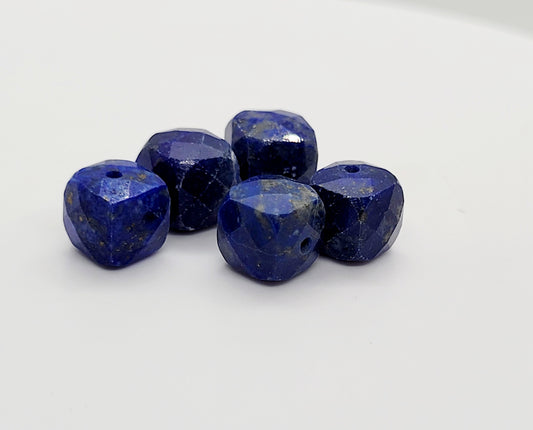 8 mm Rounded Cube - Sodalite Gemstone