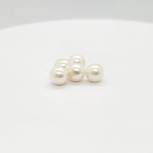 Preciosa Maxima Nacre Pearl - 6 mm White