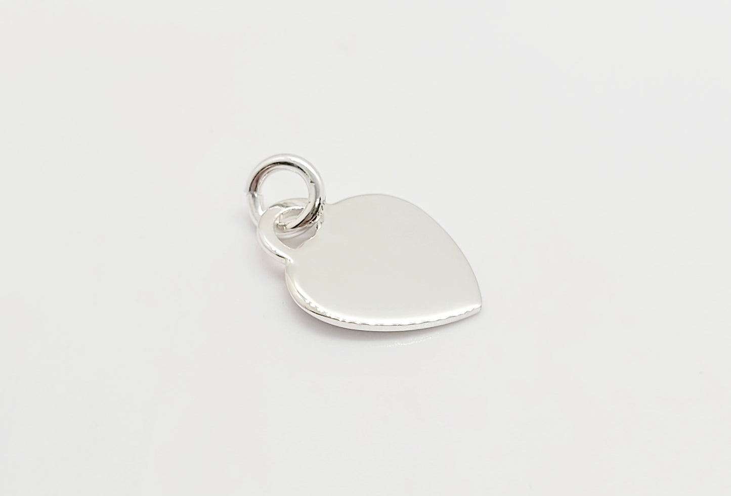 .925 Sterling Silver Heart Pendant