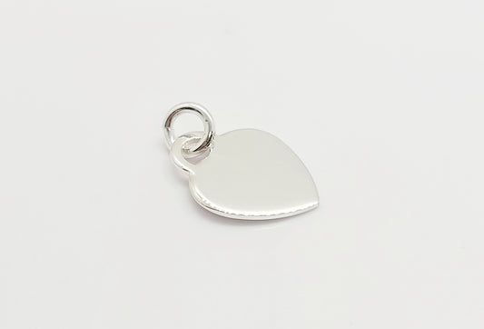 .925 Sterling Silver Heart Pendant