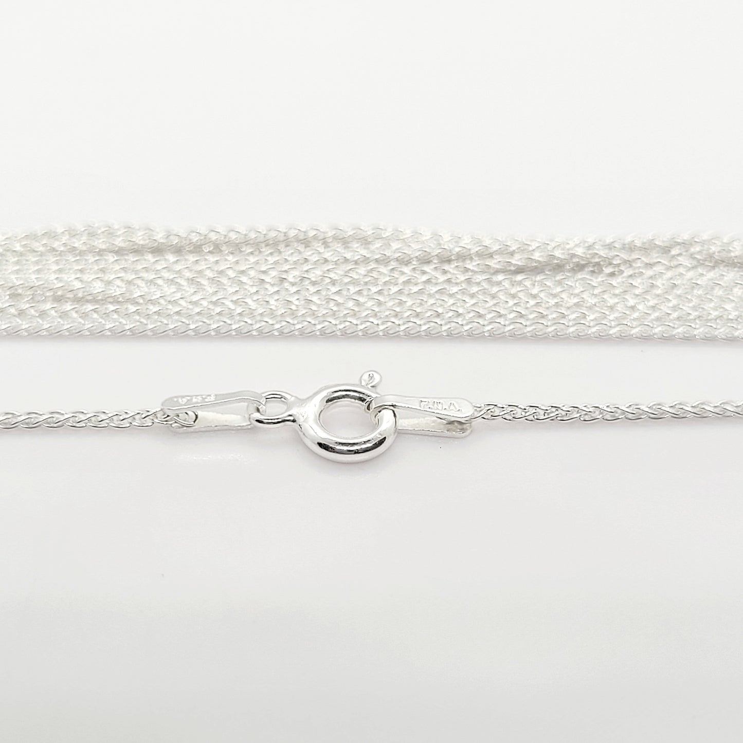 .925 Sterling Silver SPIGA Chain - 20" / 5 Pieces