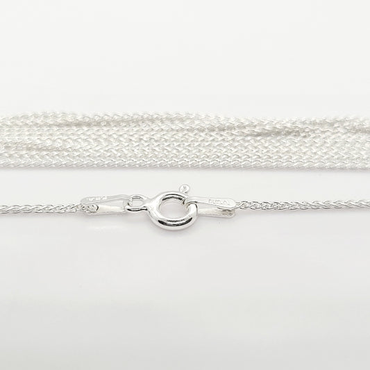 .925 Sterling Silver SPIGA Chain - 16" / 5 Pieces